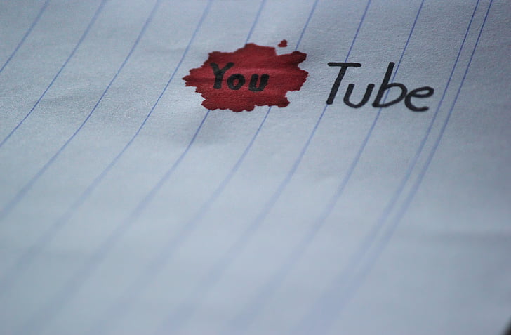 YouTube, YouTube на папері, творчі, канал, відео, медіа, розваги