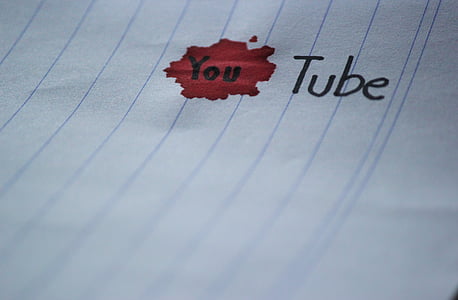 YouTube, YouTube på papper, kreativa, kanal, video, Media, underhållning