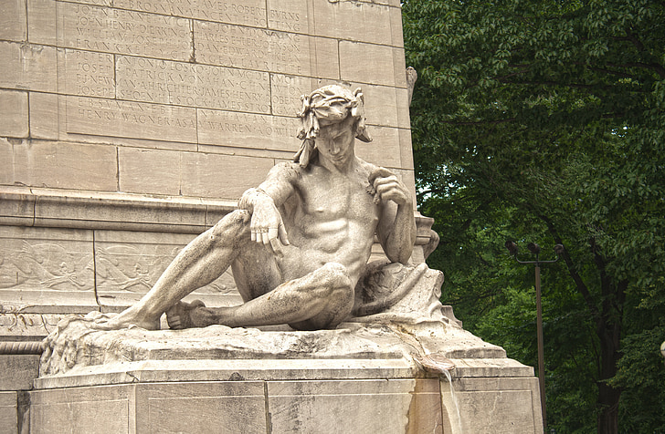 escultura, estátua, Monumento, Marco, Turismo, americana, clássica