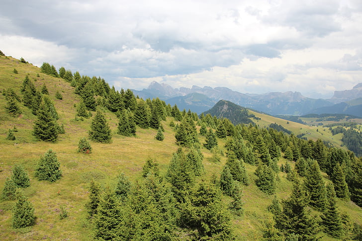 Dolomites, dağlar, Hiking, Tyrol