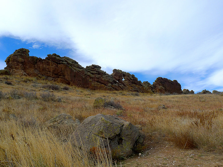 Taggar separcolorado, vandring, naturen, landskap, vandra, Colorado berg, Rocky