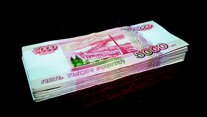 pénz, rubel, pénznemszimbólum, érmék, 100 rubel, Bill, érme