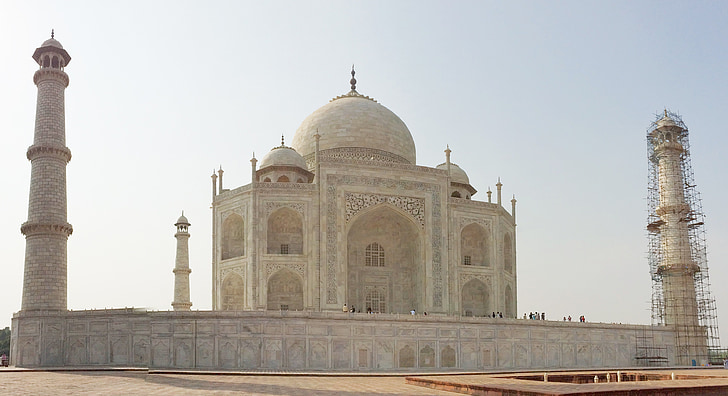 Ταζ Μαχάλ, αρχιτεκτονική, Μνημείο, Ινδία, ορόσημο, Τουρισμός, κληρονομιά