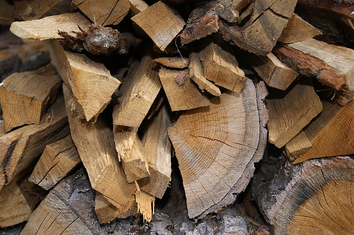 lesa, Kubik, drva, Les - material, drevo, kup lesa, narave