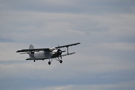 Antonov, Dobbeltdekker, propell fly, fly, luftfart, Oldtimer, fly