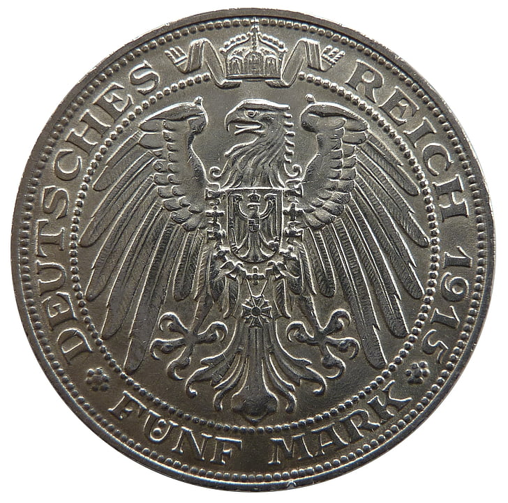 Mark, Mecklenburg, kovanec, valute, Numizmatika, Spominska, izmenjava