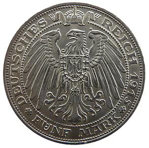 ženklas, Meklenburgo, moneta, valiuta, Numizmatikos, Commemorative, mainų