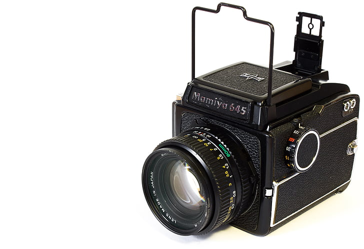 fotoaparát, analogový, střední formát, Mamiya, starý fotoaparát, Fotografie, Fotografie