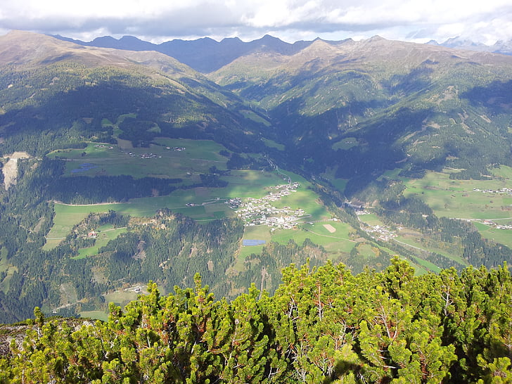 montagne, Tirolo orientale, uno