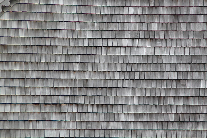 Tấm lợp mái nhà, ván lợp, gỗ, bức tường, nền tảng, tấm, tấm