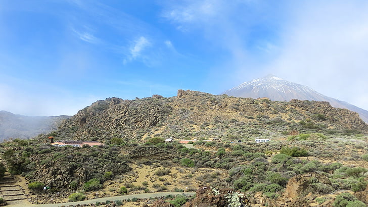 természet, vulkán, Pico del teide