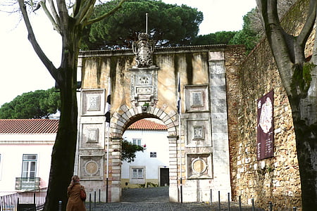 Lissabon, Ziel, Schloss, Castello Sao Jorge