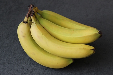 banana, yellow, green, fruit, banana shrub, healthy, sweet