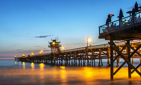 Pier, San clemente, California, Ocean, vee, Ameerika Ühendriigid, Beach