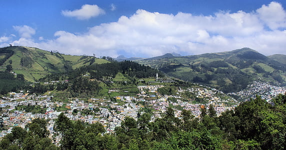 Ecuador, Quito, vulcan, vulcan activ, Pichincha, risc, cutremur