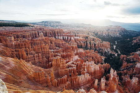Amerika, Bryce canyon, Geológia, Tvorba krajiny, pamiatka, Príroda, majesic