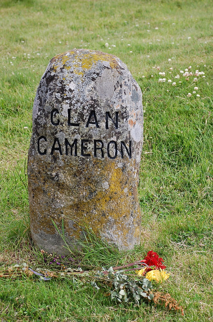 piedra sepulcral, campo de batalla, Escocia, sepulcro, guerra, historia, Memorial