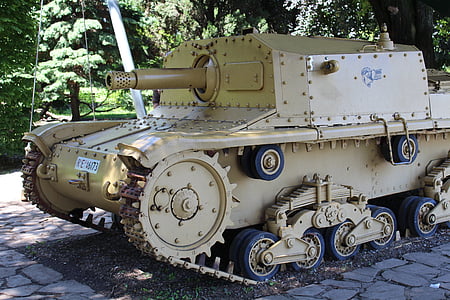 tank, tracked, armor, cannon, war, army