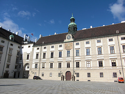 hofburg imperial palace, vienna, austria