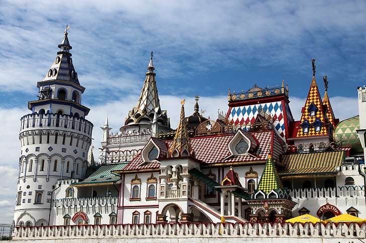 el kremlin izmailovo, Museu, història, Moscou, l'església, fortalesa rus, ciutat russa