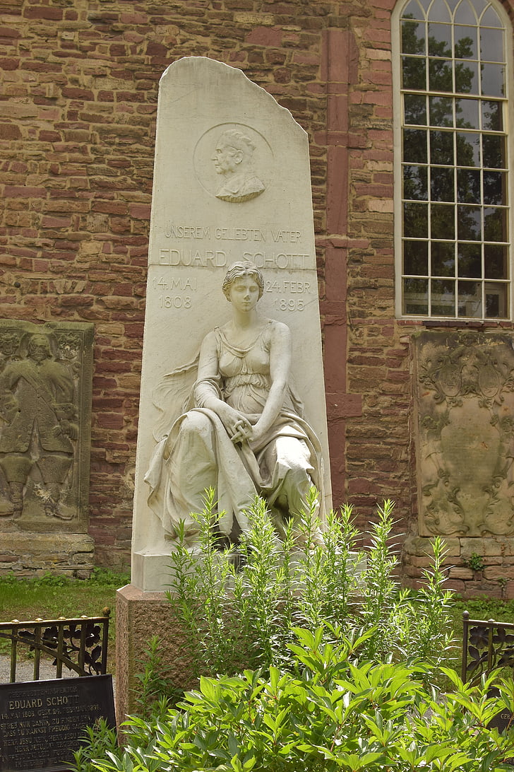 Tombstone, historiallisesti, vanha, nainen, muistomerkki