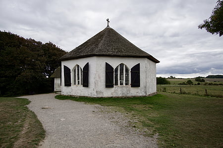 Kapel, kerk, Rügen, historisch, Kaap arkona