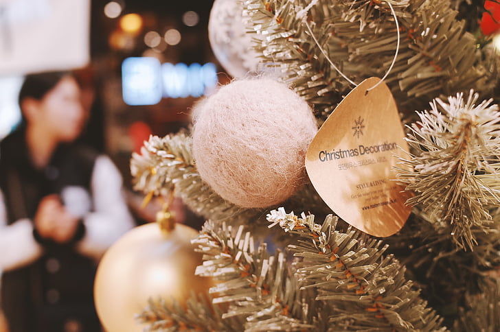 jul, Christmas bolde, juledekoration, julepynt, juletræ, dekoration, fest