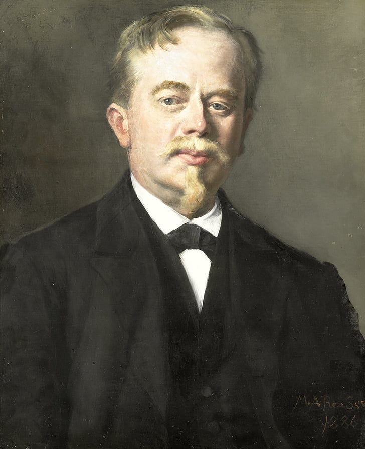 Auguste allebé, Portrait, oeuvre, toile, historique, personne, image
