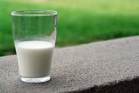 blur, kalcium, közeli kép:, tej és tejtermékek, ital, fókusz, friss