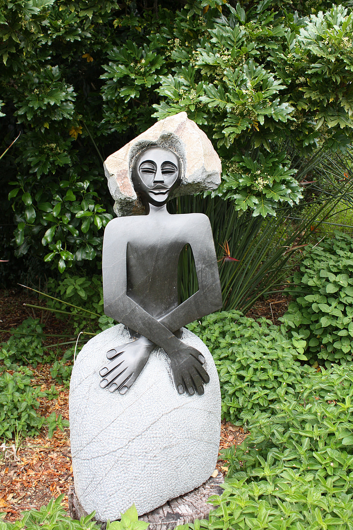Afrique du Sud, Cape town, Kirstenbosch, statue de, sculpture, voyage