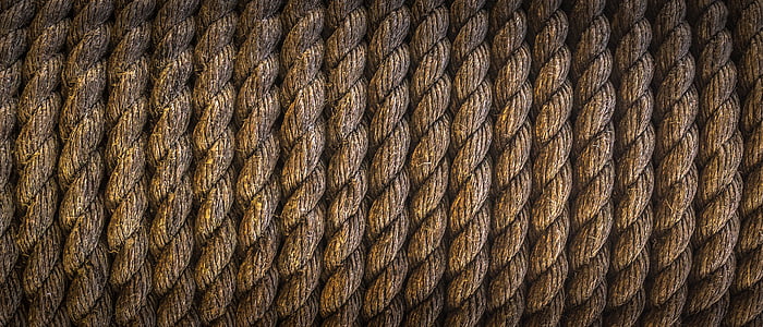 lligar, corda, nus, textura, fons, patró, amb textura