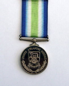 south, atlantic, medal, 1982, award