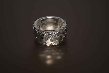 anello, argento, gioielli, gioielli di dito, anello di barretta, infinito, amore
