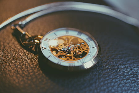 accessoire, accessoire, klok, nostalgische, oude, Vintage, horloge