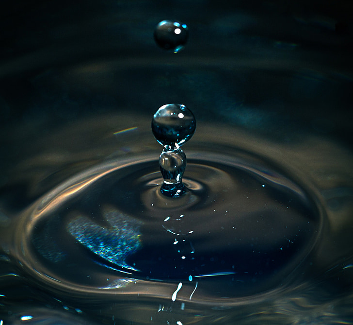 drip, water, drop of water