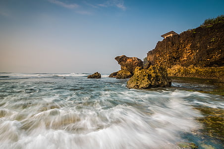 Cliff, kusten, naturen, Ocean, Rocks, havet, Shore