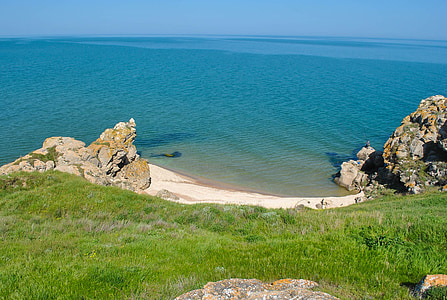 pláž, Já?, písek, Generálovo pláže, Bay, Azovského moře