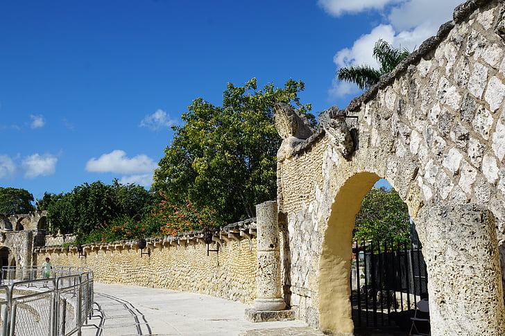 villaggio di Altos de chavón, Caraibi, Repubblica Dominicana, Anfiteatro