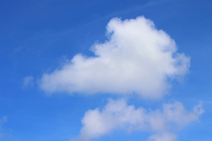 paesaggio, Nuvola, cielo blu