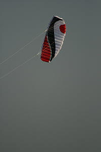 skrzydło, niebo, Paralotniarstwo, latawiec, wiatr, kitesurfingu