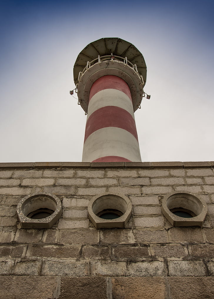 Lighthouse, Port, Burgas, Bulgaaria, Sea, rannikul, rannajoon