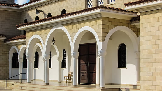 Cyprus, xylotymbou, kostol, Architektúra