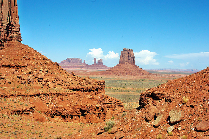 Verenigde Staten, monument valley, woestijn, rotsen