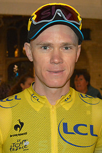 Chris froome, campió, Maillot groc, celebritats, ciclista, ciclista professional, home