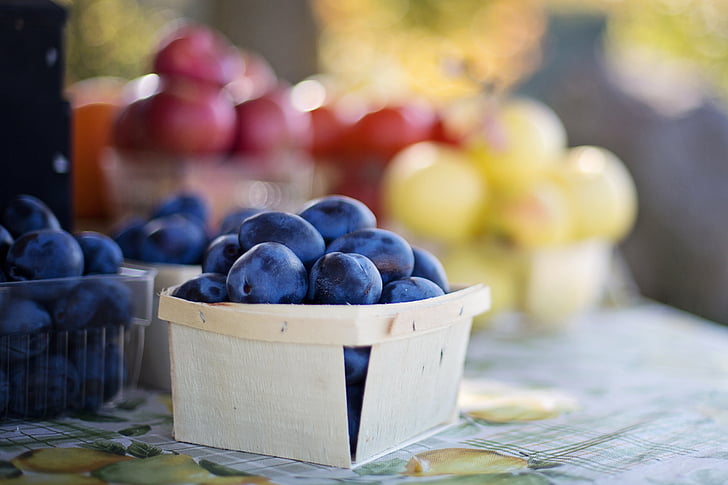 owoce, rynku owoców, Farmer's market, jedzenie, zdrowe, świeży, organiczne