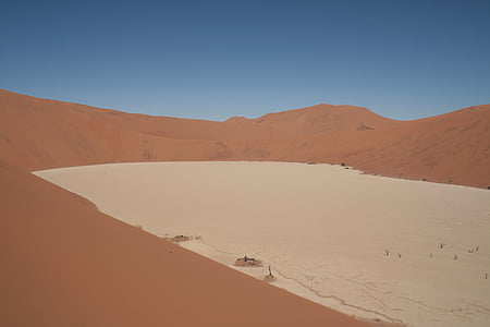 dykuma, smėlio, kraštovaizdžio, Afrika, Kopa, Namibija