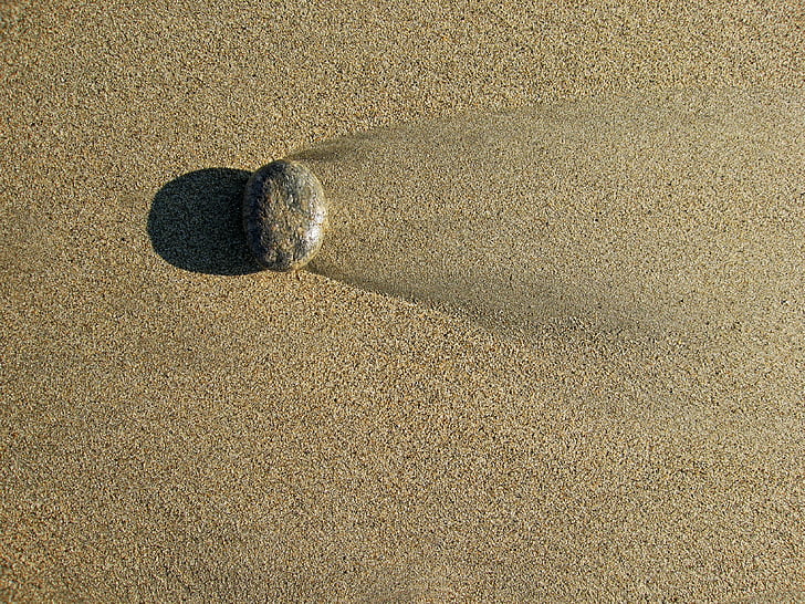 pebble, sand, beach, seaside, tide, tidal, flow