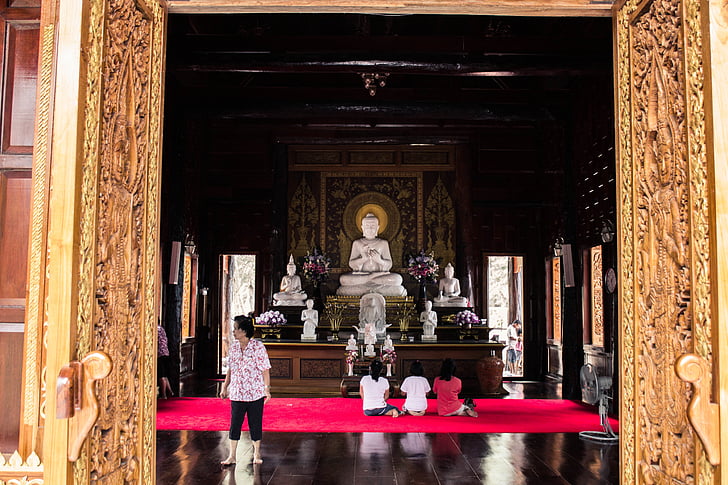 Wat tha sai, mesure, Temple