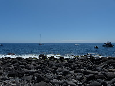 Bay, rezervované, Masca rokliny, La plazov, Beach, pobrežie, kamene