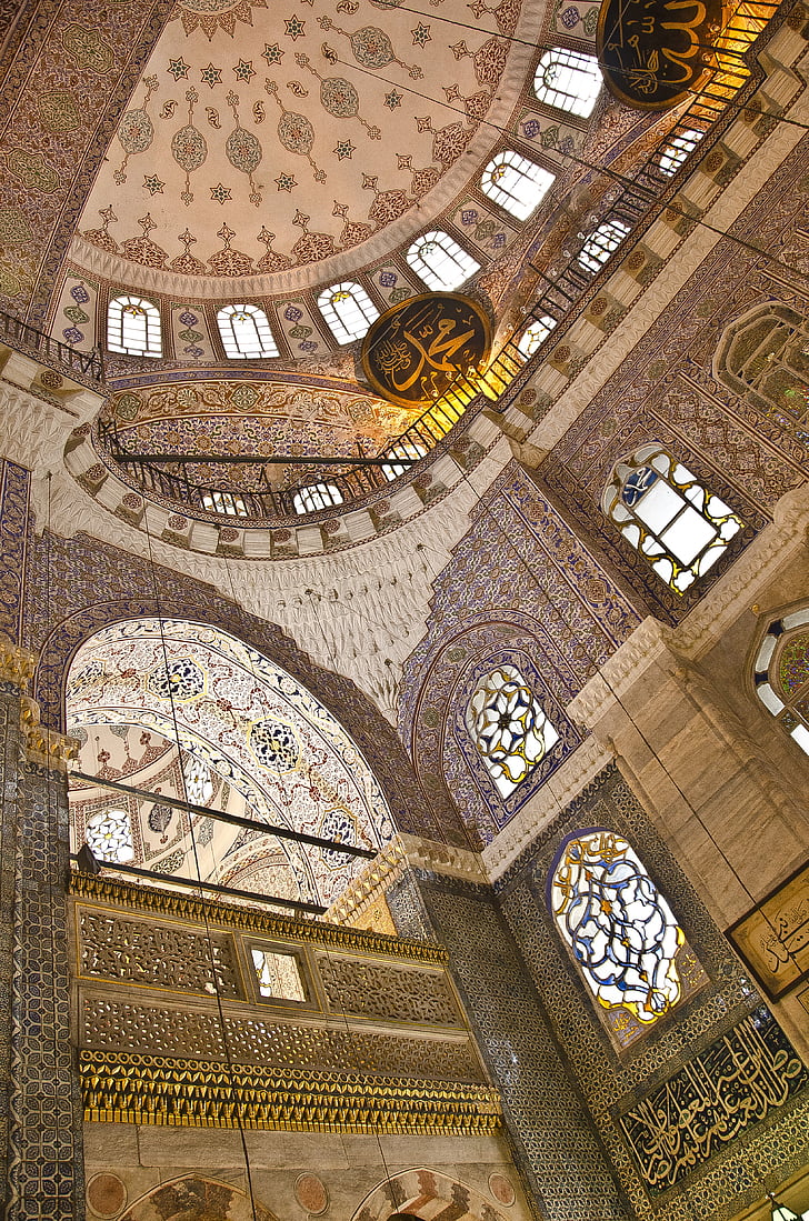 mosquée, Turkiet, Istanbul, staden